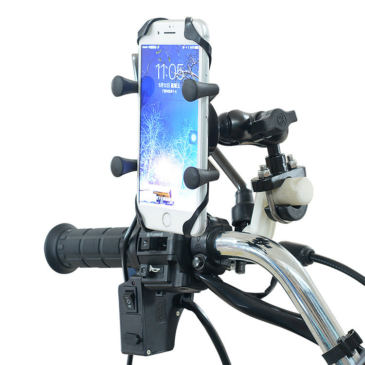Motorcycle Mobile Phone Bracket Modification