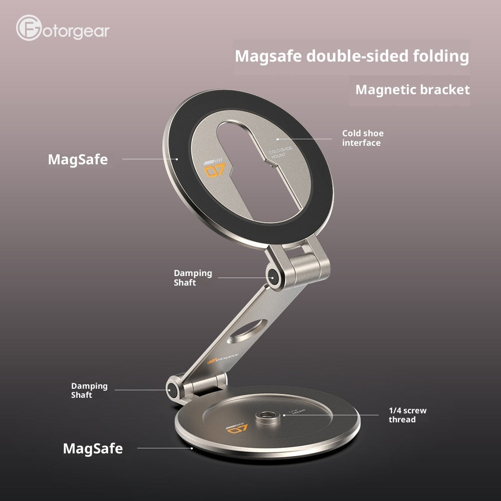 Mobile Phone Double Magnetic Bracket