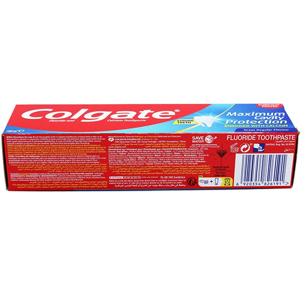 Colgate Maximum Cavity Protection Toothpaste 100ml