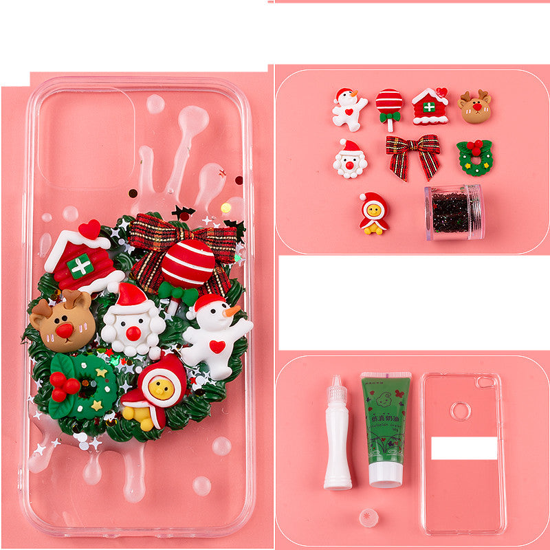 Diy Cream Gel Mobile Phone Case Set